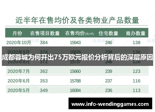 成都蓉城为何开出75万欧元报价分析背后的深层原因