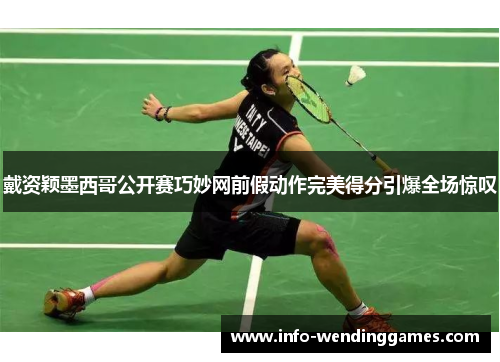 戴资颖墨西哥公开赛巧妙网前假动作完美得分引爆全场惊叹